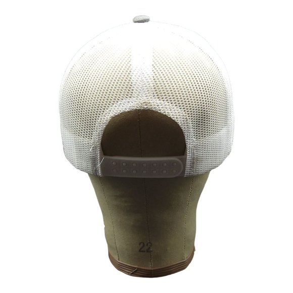 Stonegate Construction Mesh Snapback Cap Trucker Baseball Hat Cobra Gray White - Picture 4 of 12